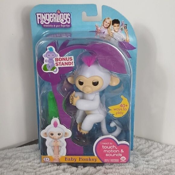 NIB Fingerlings Baby Monkey Sophie - Picture 5 of 5